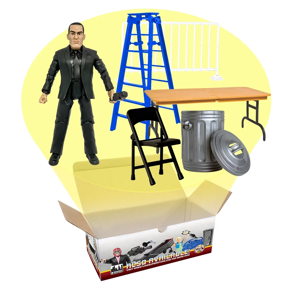General Manager Action Figure & Accessory Set for WWE Wrestling Action Figures