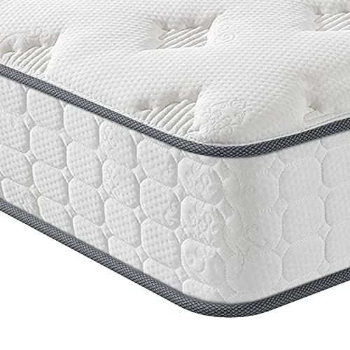 Vesgantti Full Size Mattress, 12 Inch Hybrid Innerspring Mattress with Memory Foam, Support & Pressure Relief, Medium Firm Feel Mattress in a Box (54x75x12 Inches, Full Size)
