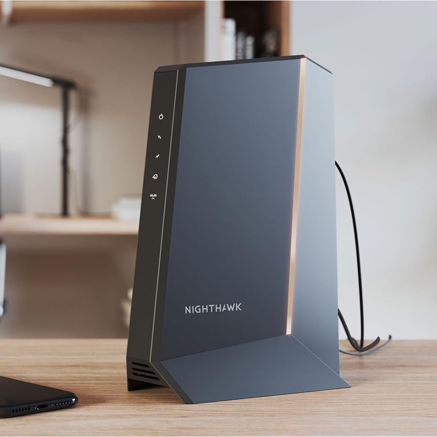 NETGEAR Nighthawk DOCSIS 3.1 Mid/high-Split Cable Modem (CM3000-1AZNAS) – Approved for Today’s Fastest Speeds - Works With all Cable Providers, Incl. Xfinity, Spectrum, Cox - Cable Plans up to 2.5Gbps