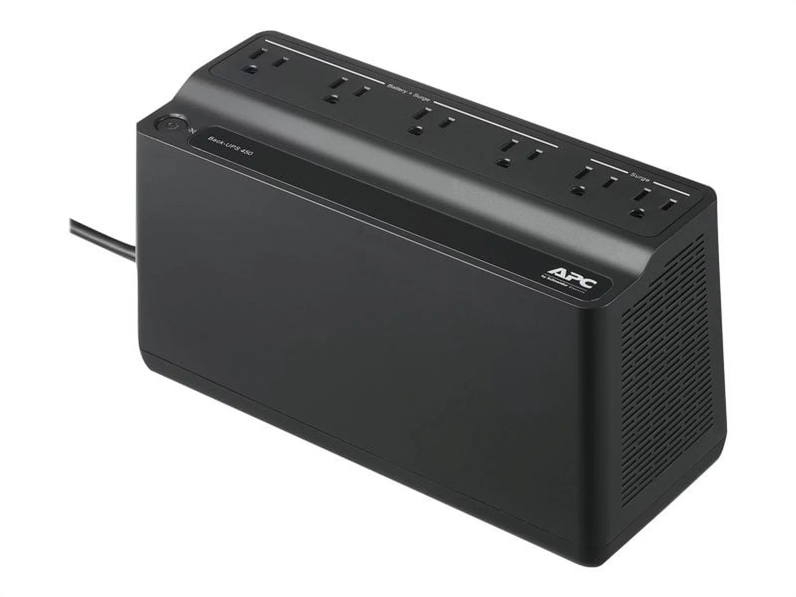 APC UPS 450VA Battery Backup Surge Protector, BN450M Backup Battery Power Supply
