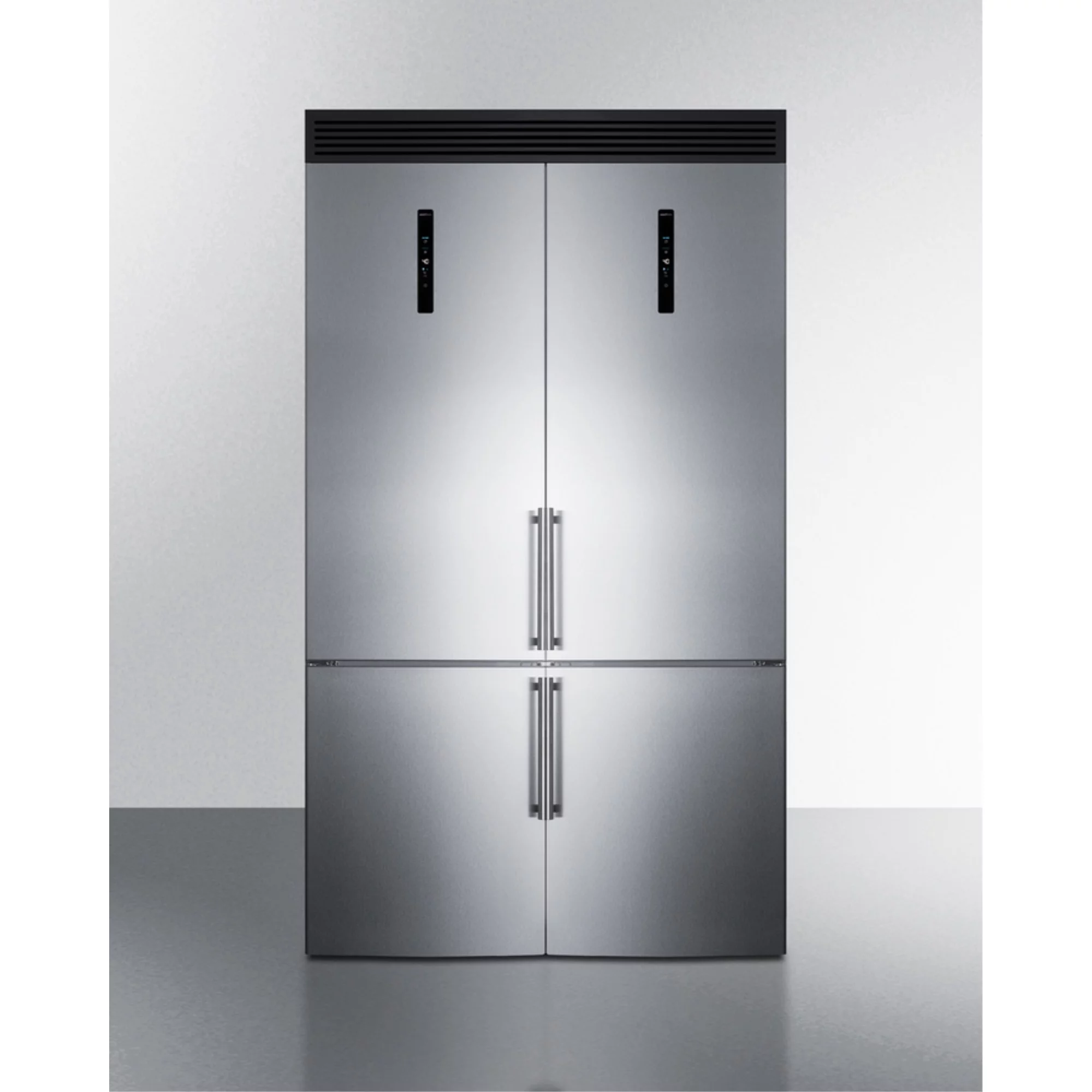 Set of FFBF181ES2 and FFBF181ES2LHD refrigerator-freezers with GRILL48B