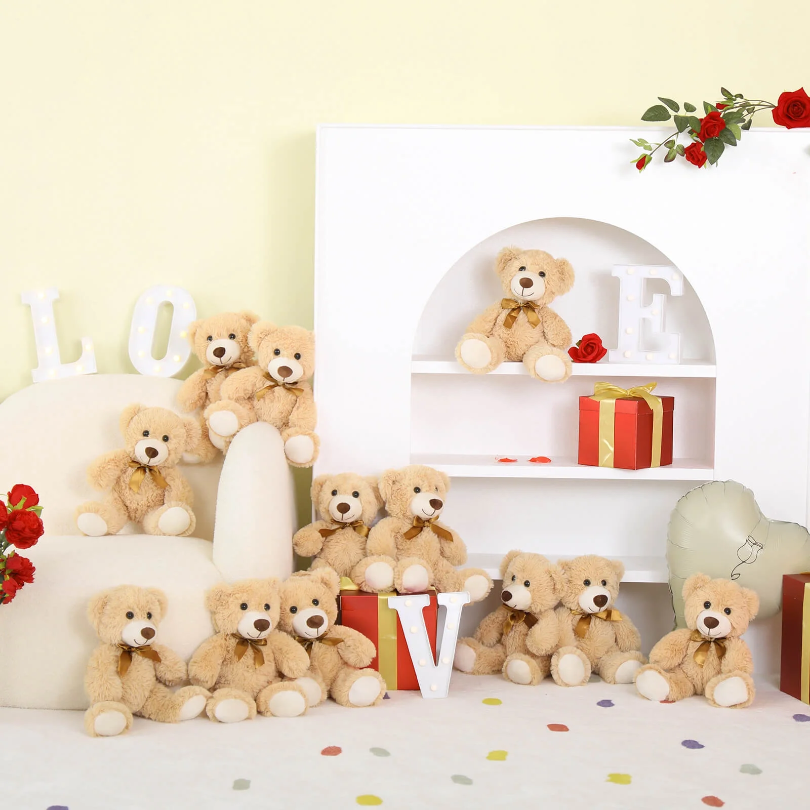 MaoGoLan 12 Packs Teddy Bear 14