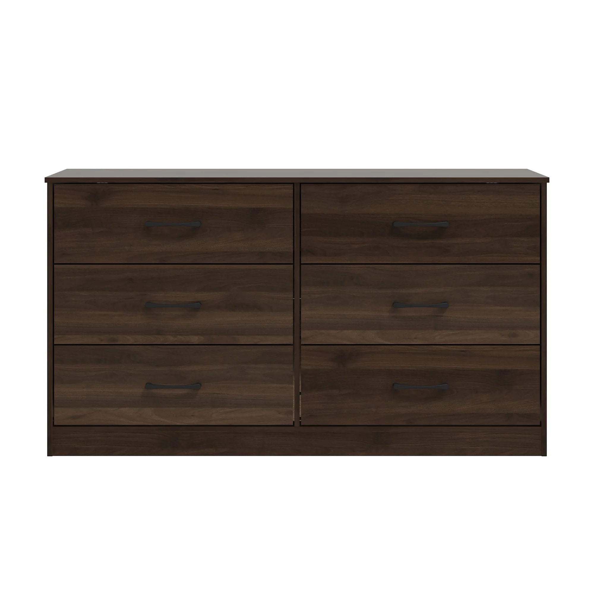 Mainstays Ardent 6 Drawer Dresser, Dark Walnut