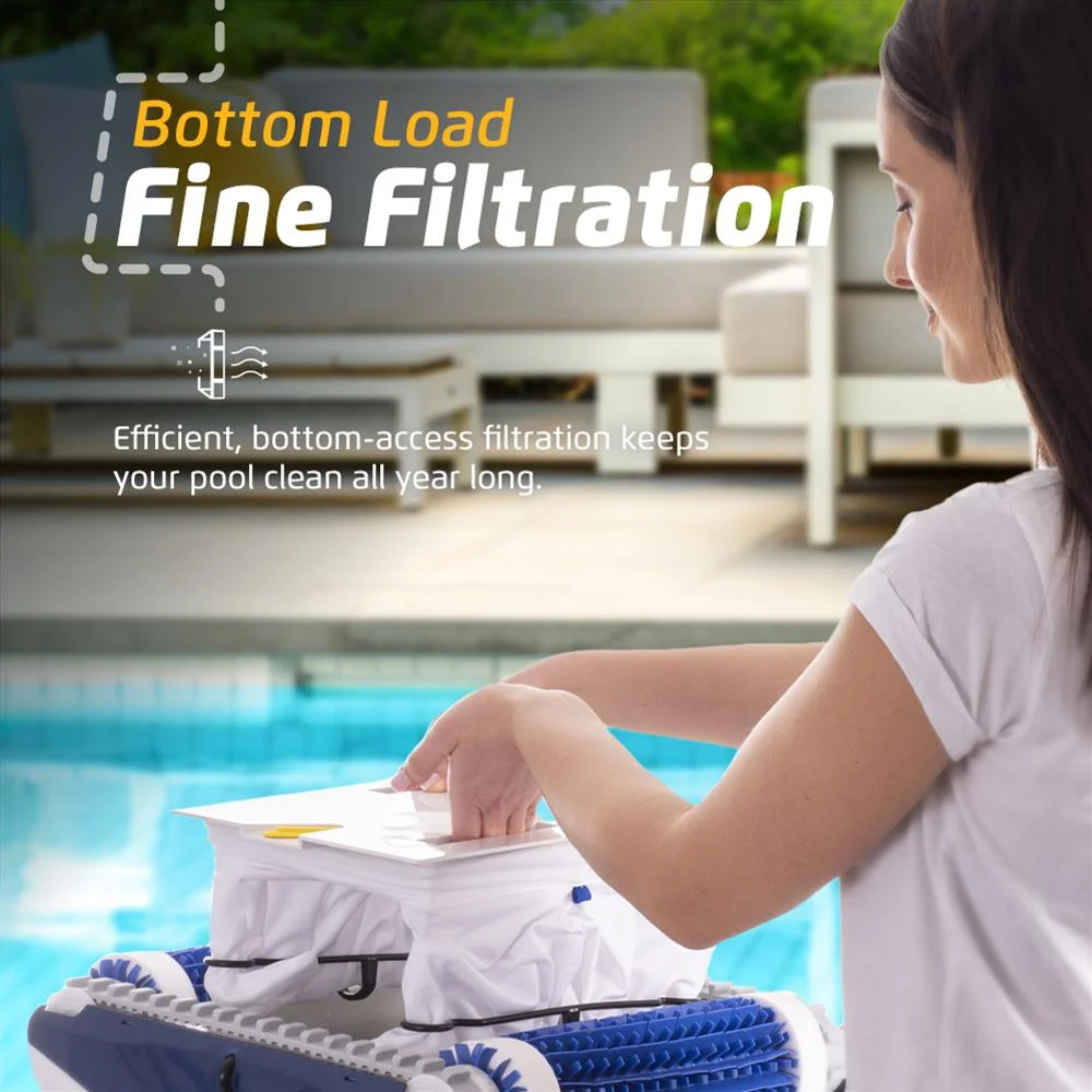 Dolphin Nautilus Pool up Plug and Play Robotic Pool Vacuum Cleaner for Above and Inground Pools up to 26 ft in Length 99996003-US