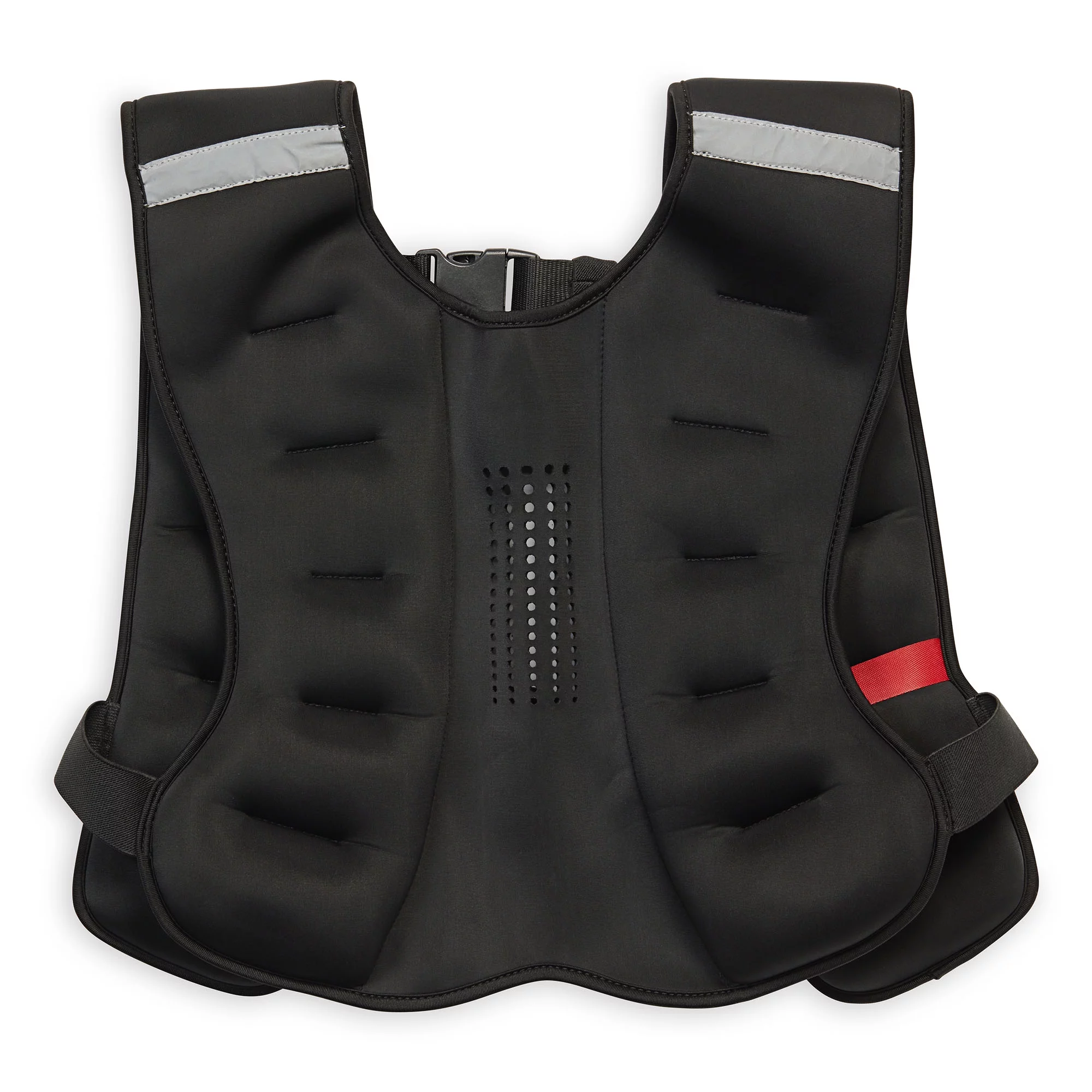Reebok Weighted Vest 20lb, Adjustable Fit, Reflective Elements