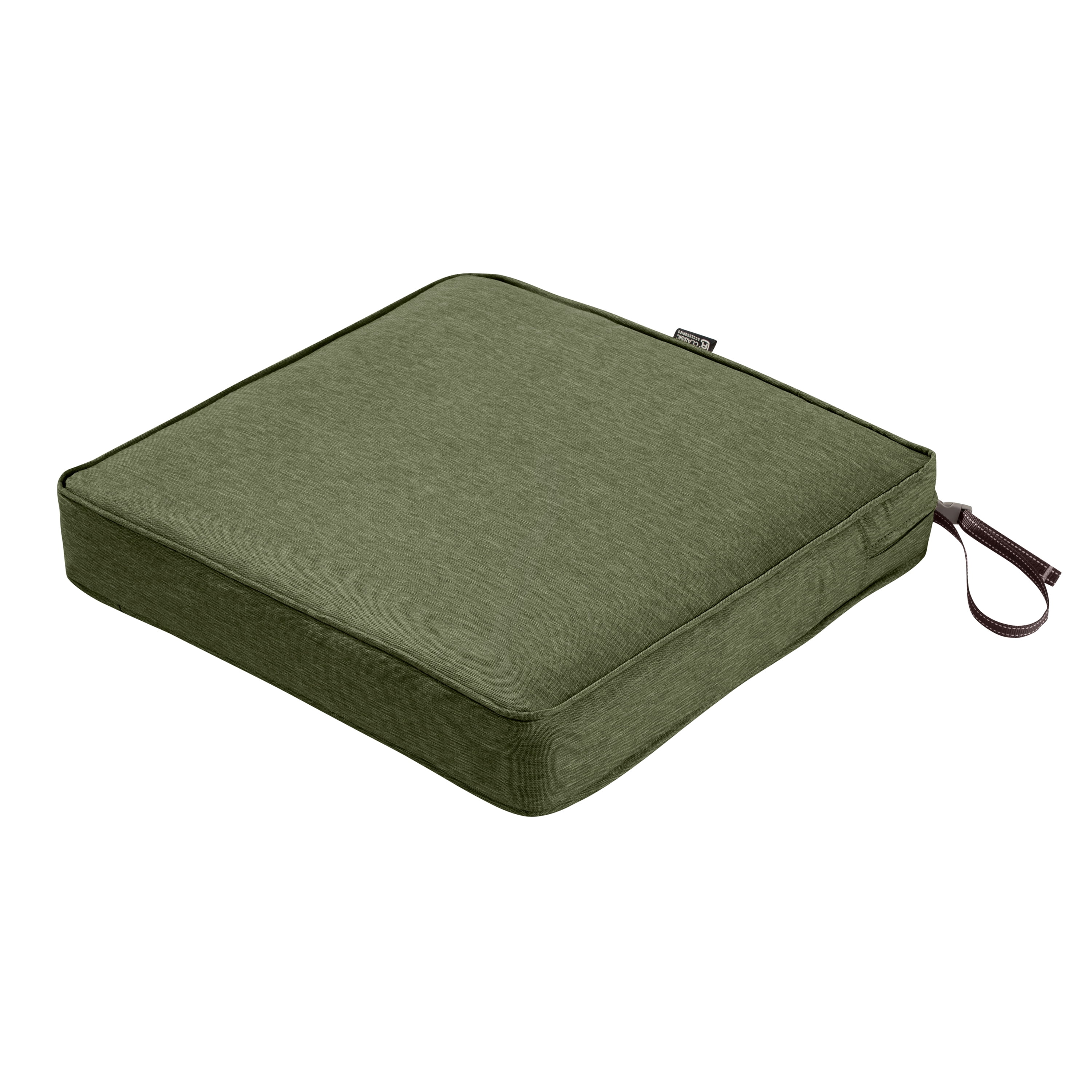 Classic Accessories Montlake FadeSafe Square Patio Dining Seat Cushion, 21