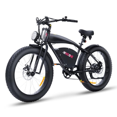 E2/K20 Electric Bike for Adults, 48V 13Ah/15Ah Battery, Up to 28 MPH & 46.6/60 Miles (PAS), 750/1000W Peak Ebike with All-Terrain 20