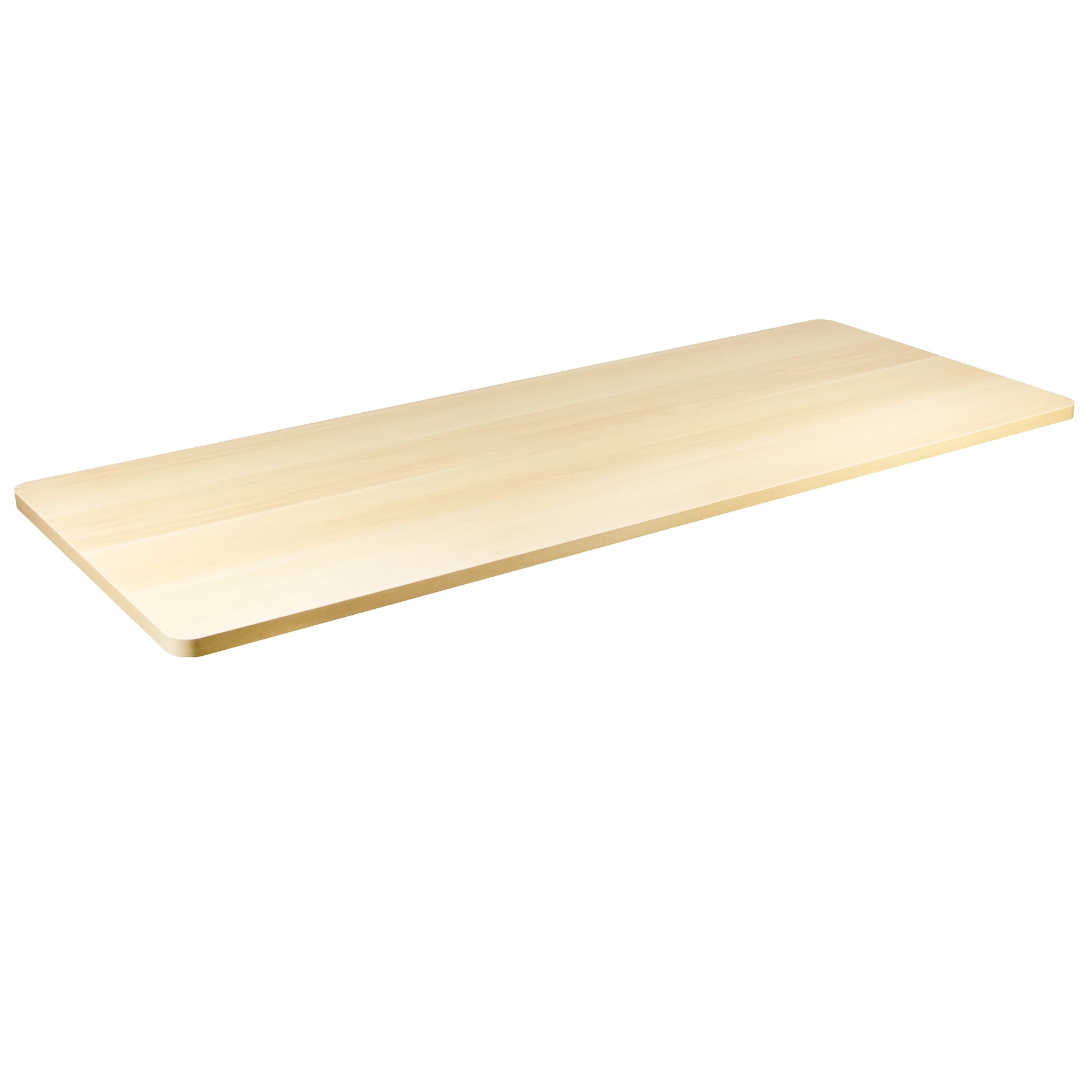 VIVO Light Wood 60 x 24 inch Universal Table Top for Sit to Stand Desk Frames