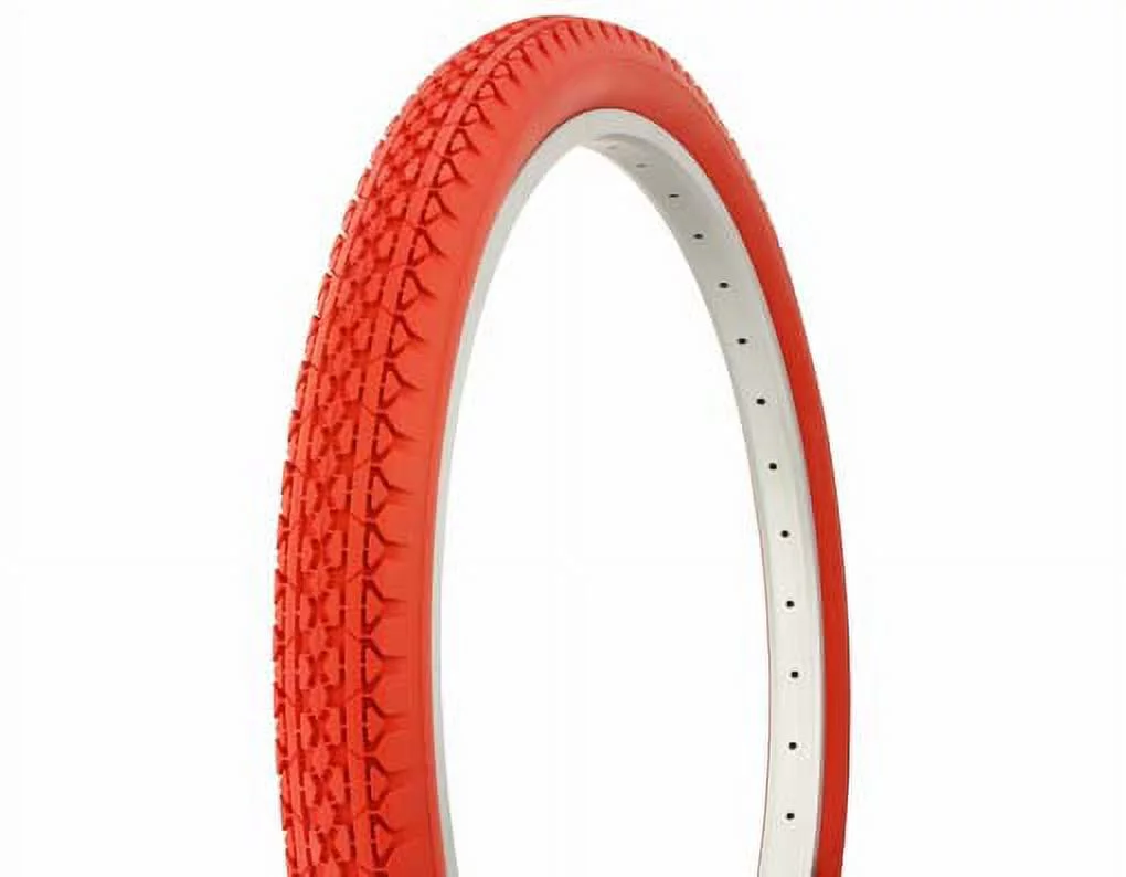 TIRE 26 X 2.125 RED 133. Bike part, Bicycle part, bike accessory, bicycle part