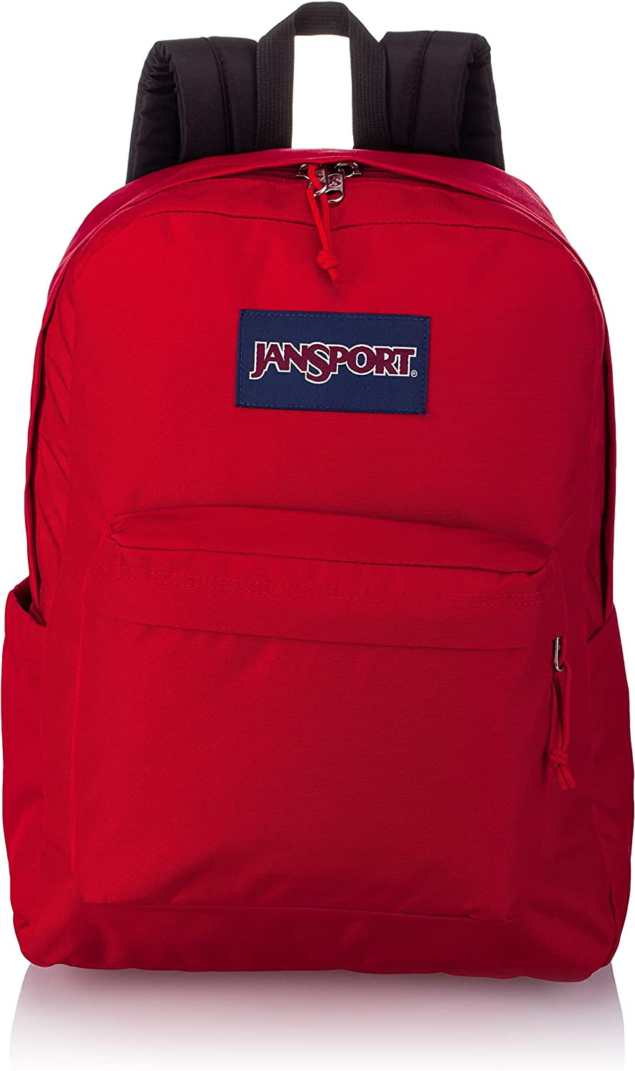 JanSport SuperBreak Plus Red Tape 26L Backpack - JS0A4QUE5XP