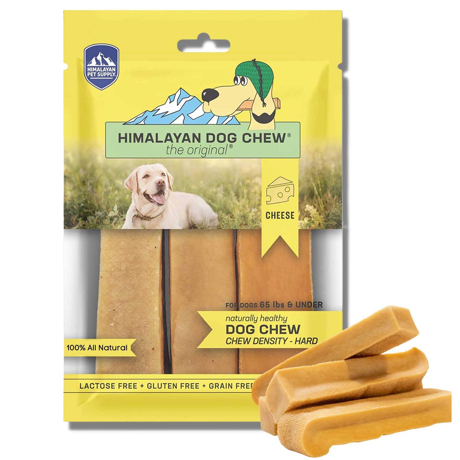 Himalayan Dog Chew Original Yak Cheese Dog Chews, 100% Natural, Long Lasting, Gluten Free, Healthy & Safe Dog Treats, Lactose & Grain Free, Protein - Pet Supplies online store