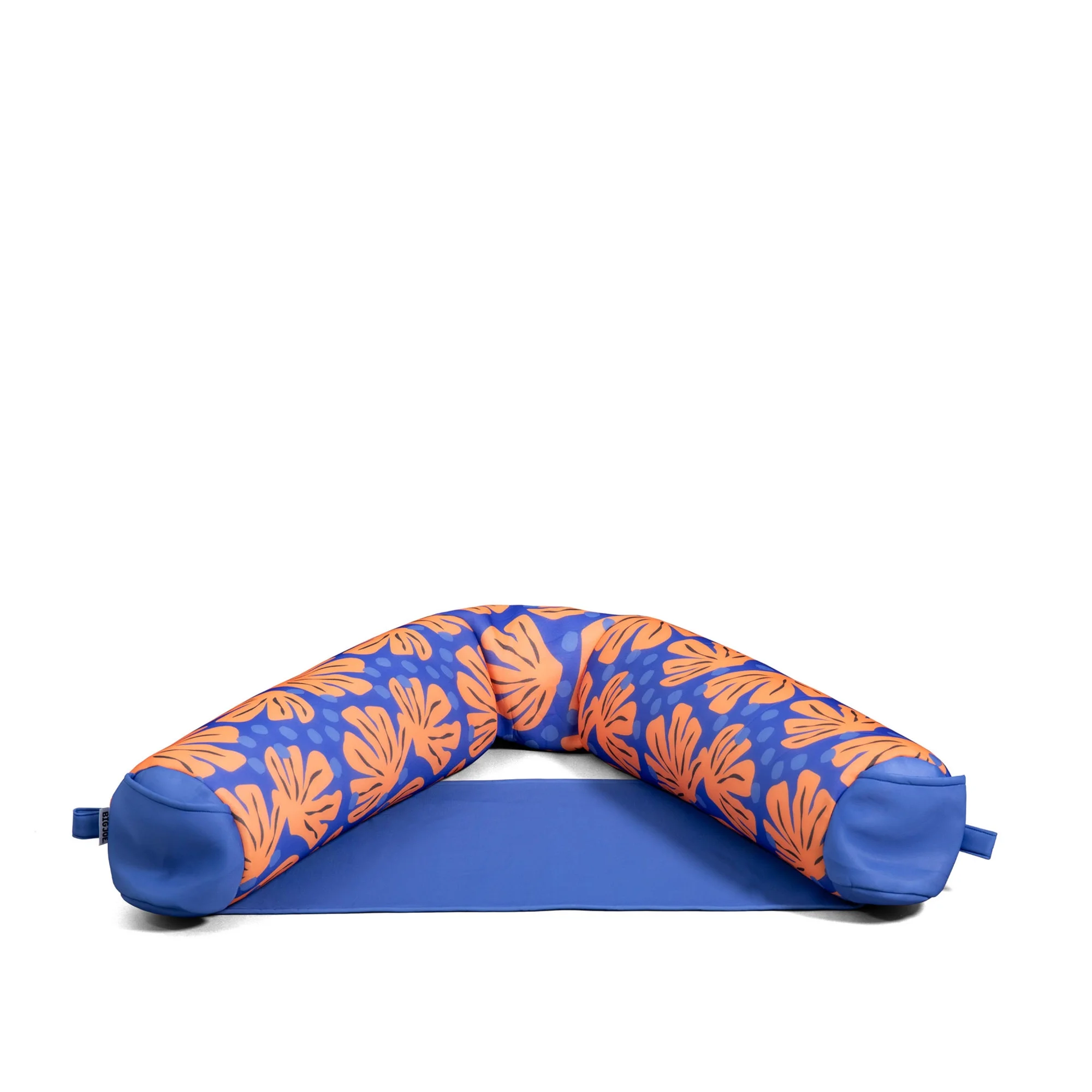 Big Joe Shaka Sling XL Pool Float, Doubled-Sided Mesh, Quick Draining Fabric, No Inflation Needed, Sweet Shells Berry