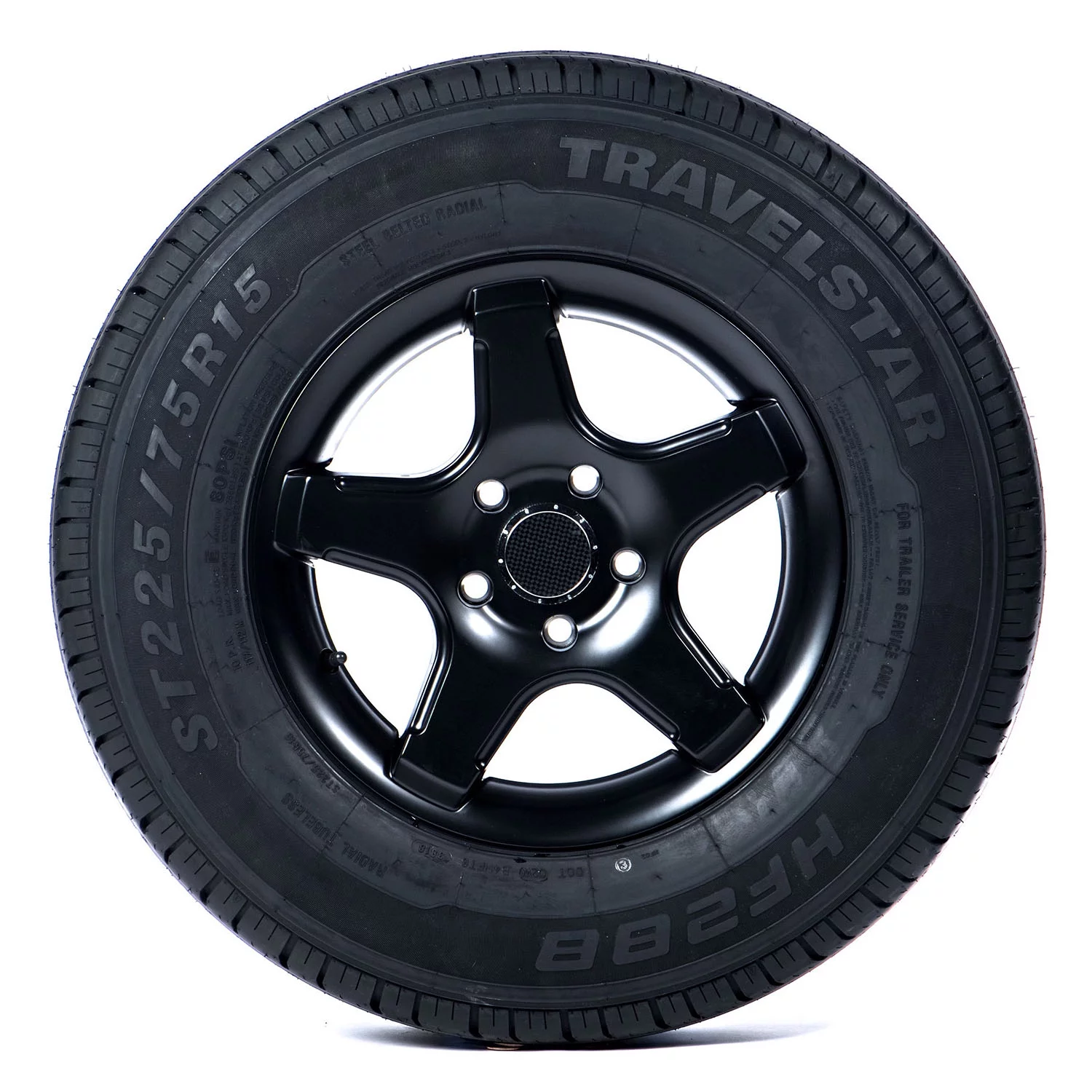 Travelstar HF288 ST205/75R15 107/102M D Trailer Tire - ST 205/75/15 (Tire Only)