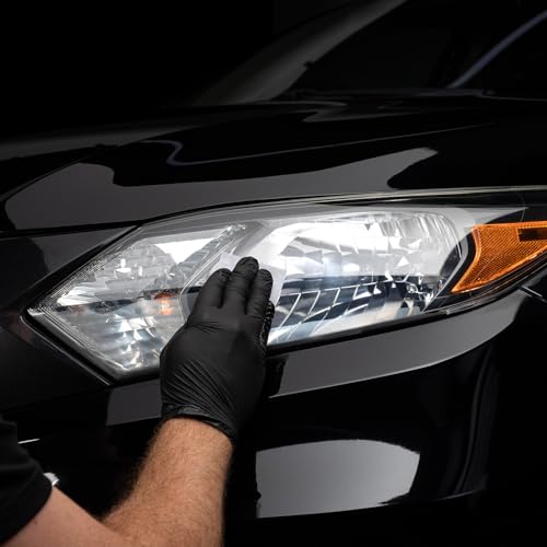 CERAKOTE? Ceramic Headlight Restoration Kit – Guaranteed To Last As Long As You Own Your Vehicle – Brings Headlights back to Like New Condition - 3 Easy Steps - No Power Tools Required
