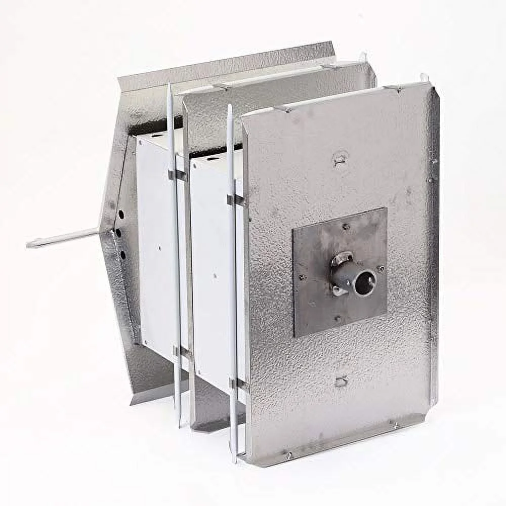 Birds Choice PMC8 Coates Original Purple Martin Bird House 2 Floor/8 Room, Small, White/Grey