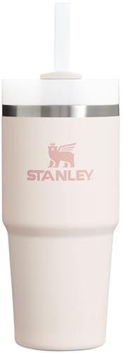 Stanley Quencher H2.0 Tumbler with Handle & Straw 40 oz | Twist On 3-Way Lid | Cupholder Compatible for Travel | Insulated Stainless Steel Cup | BPA-Free | Matcha Cream