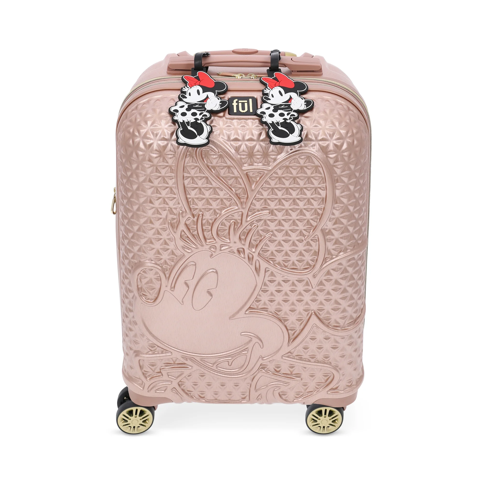 Minnie Mouse Raised Shape Rose Gold 22