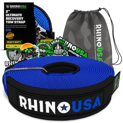 Rhino USA Recovery Tow Strap (3
