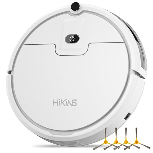 Robotic Vacuums, 2900Pa Powerful Suction Robot Vacuum Cleaner, Tangle Free Robotic Vacuums Good for Pet Hair Hard Floor,Quiet, Self-Charging, Anit-Drop Floor Sweeper Robo