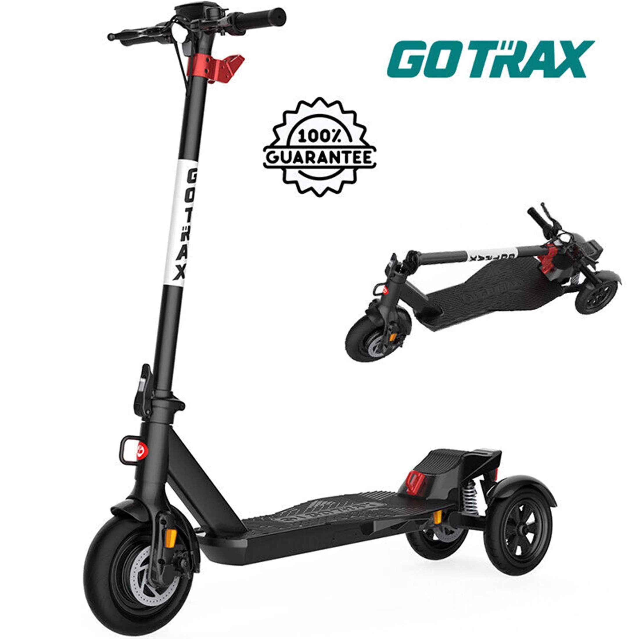 GOTRAX G Pro Electric Scooter Adults - 3 Wheels Folding Scooter for Commuters - 15.5mph, 24 mile