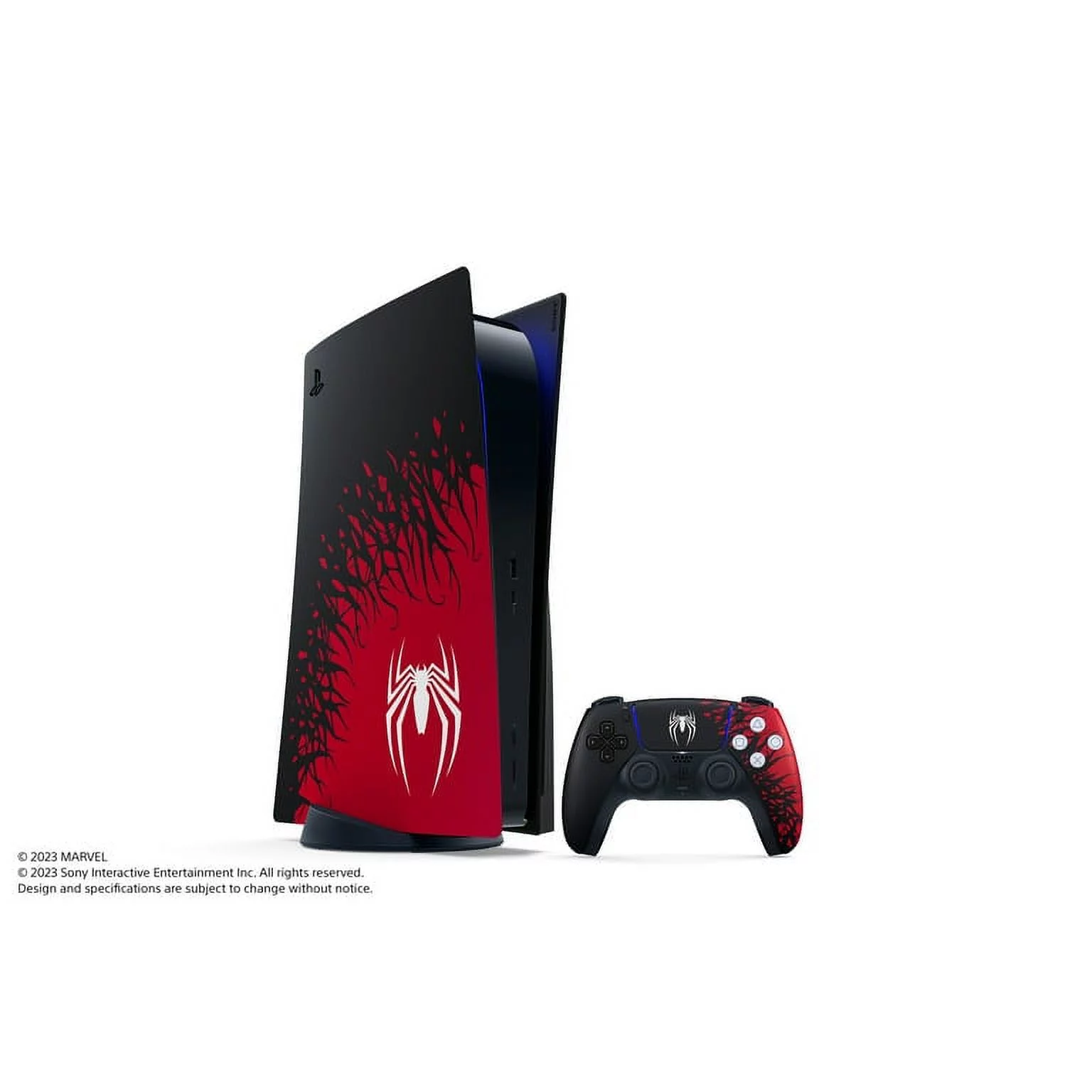 Newest 2023 TEC Sony PlayStation_PS5 Gaming Console(Disc Version) with Marvel’s Spider-Man 2 Bundle Limited Edition