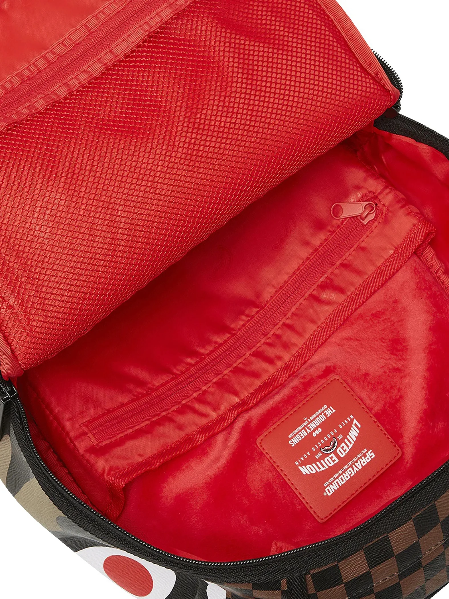 Sprayground Tear It Up Camo Backpack, Brown