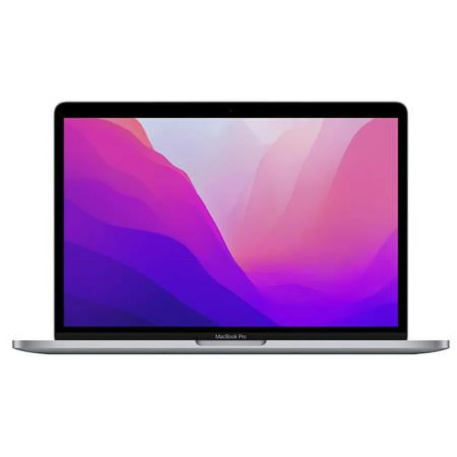 2022 Apple MacBook Pro Laptop with M2 chip: 13-inch Retina Display, 8GB RAM, 512GB SSD Storage, Touch Bar, Backlit Keyboard, FaceTime HD Camera. Works with iPhone and iPad; Space Gray