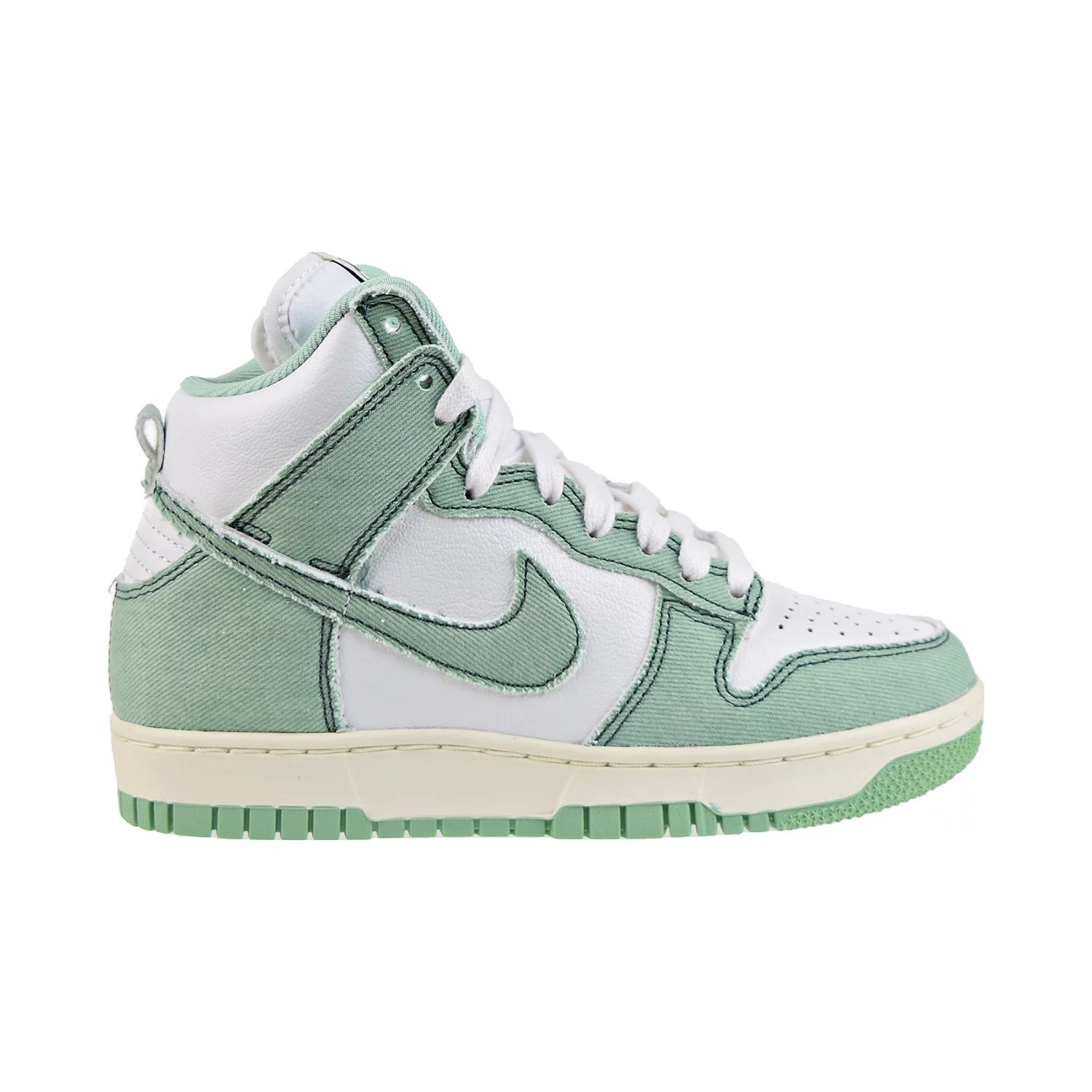 Nike Dunk Hi 1985 Enamel Green/White DV1143-300 Women's Size 12 Medium