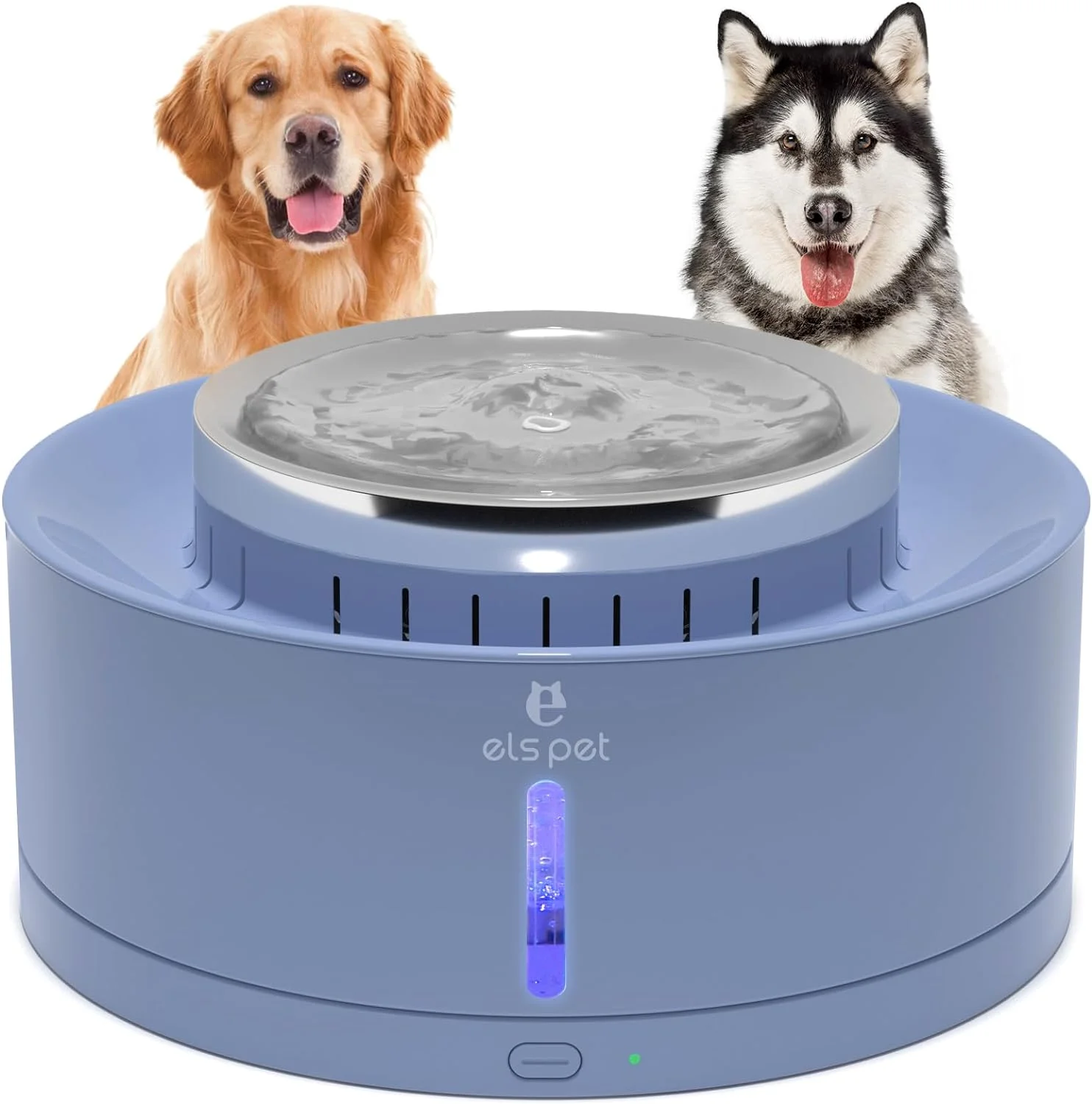 ELS PET 270oz/8L Dog Water Fountain Large Pet Automatic Cat Water Dispenser Dog Water Bowl