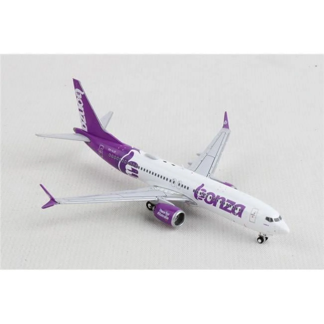 1-400 Scale Reg No. VH-UJK Aircraft Model Plane for Bonza 737 MAX 8