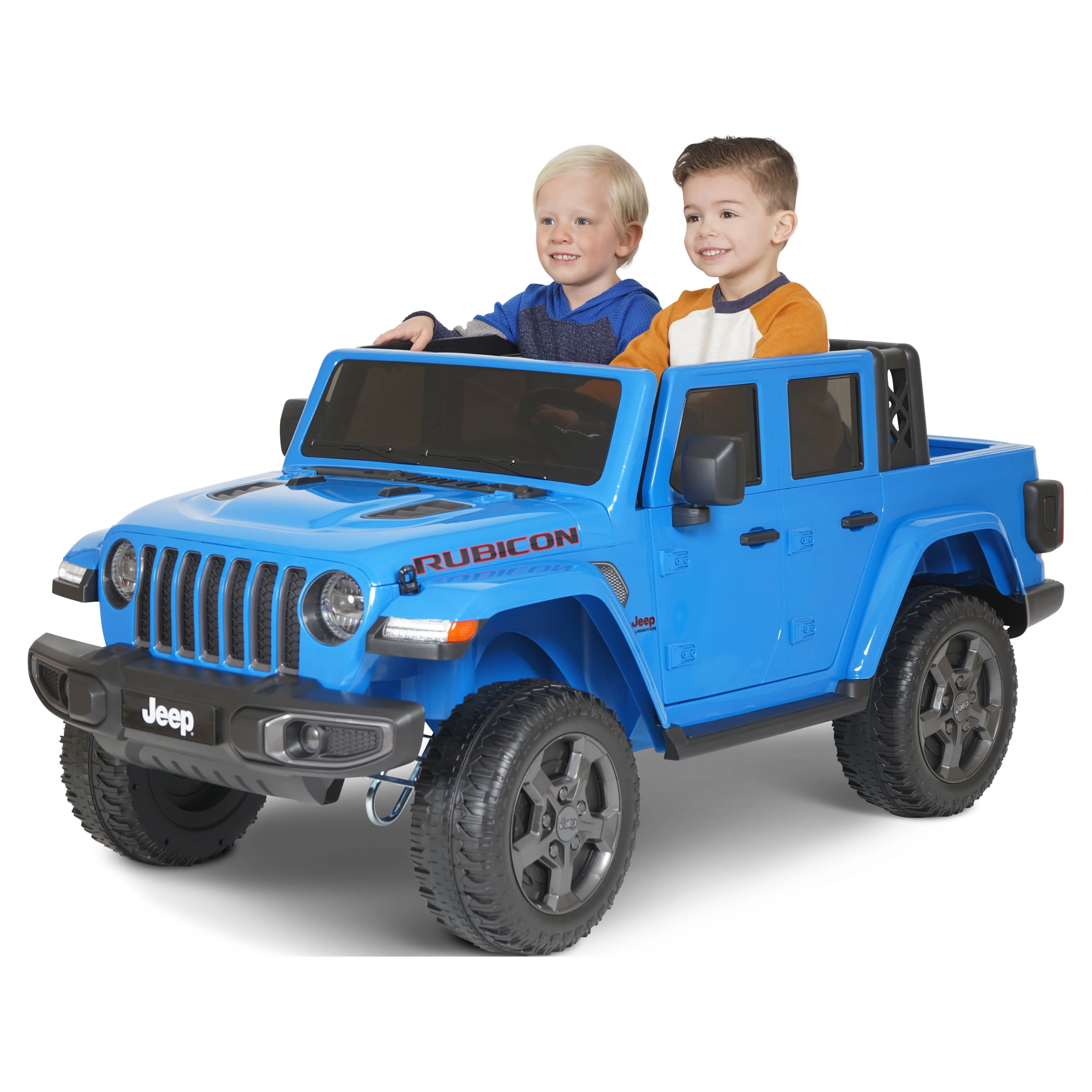 12V Jeep Gladiator Battery Powered Ride-on Vehicle for Kids, in Blue by Hyper Toys, for a Child Ages 3-8