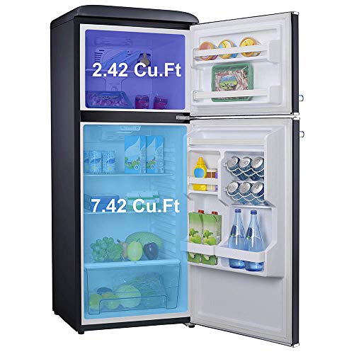Galanz Refrigerator, Adjustable Mechanical Thermostat with True Freezer