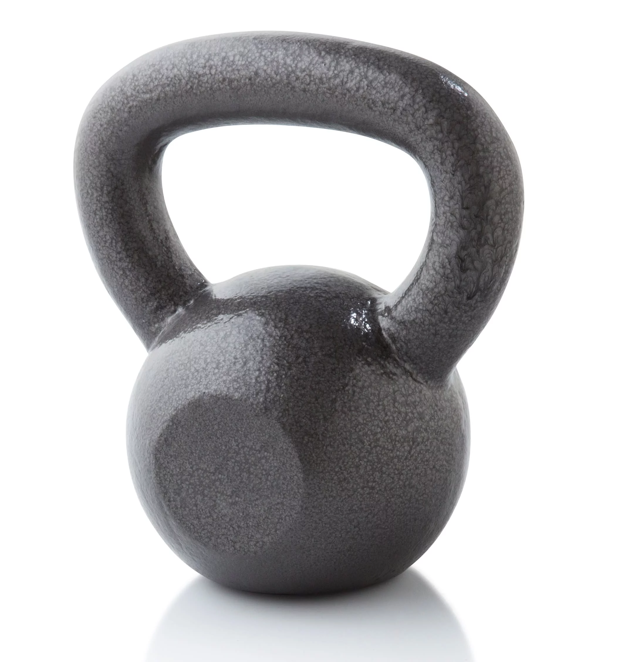 Weider, 50lb Cast Iron Hammertone Finish Kettlebell, Single