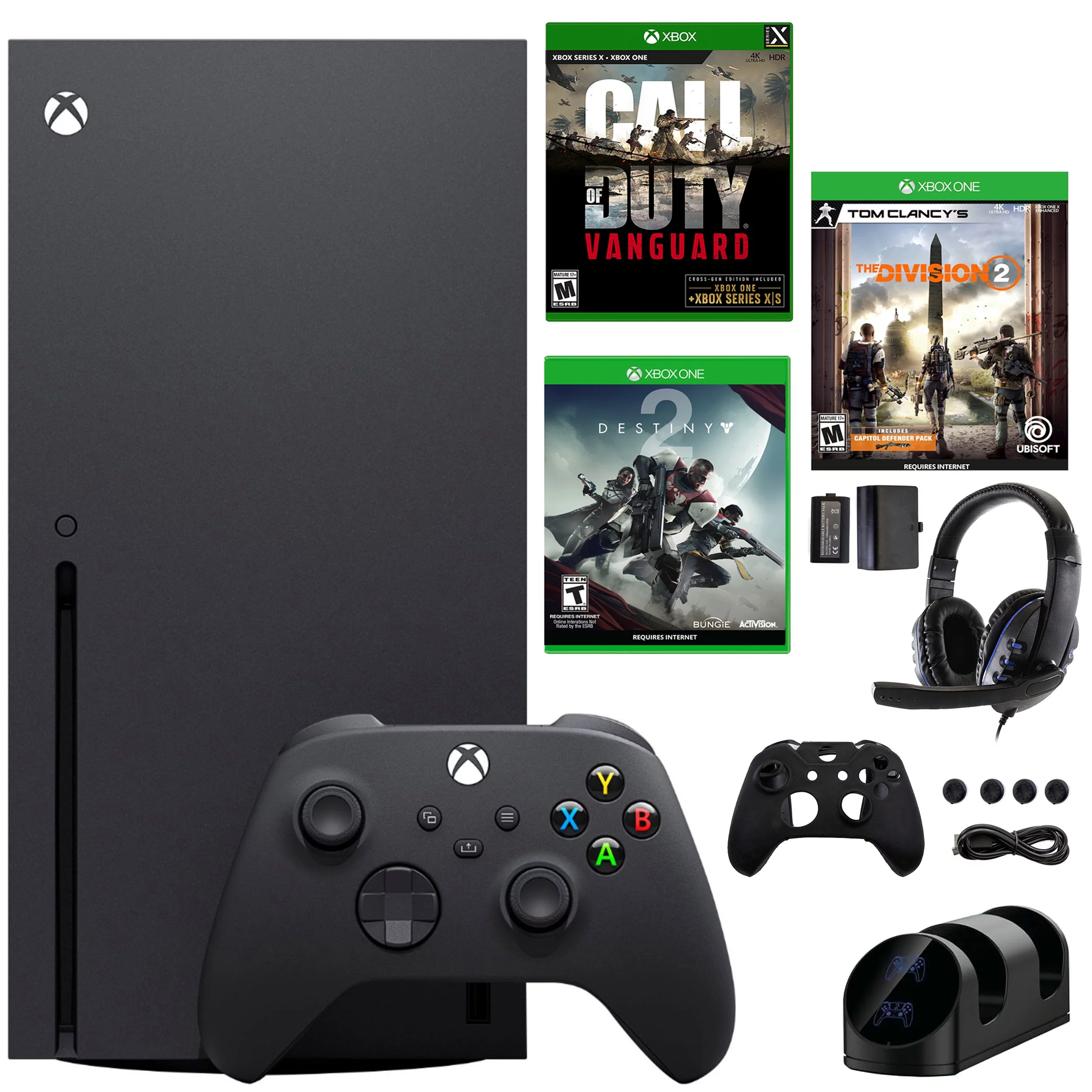 Microsoft Xbox Series X 1TB Console with COD: Vanguard and Accessories Kit