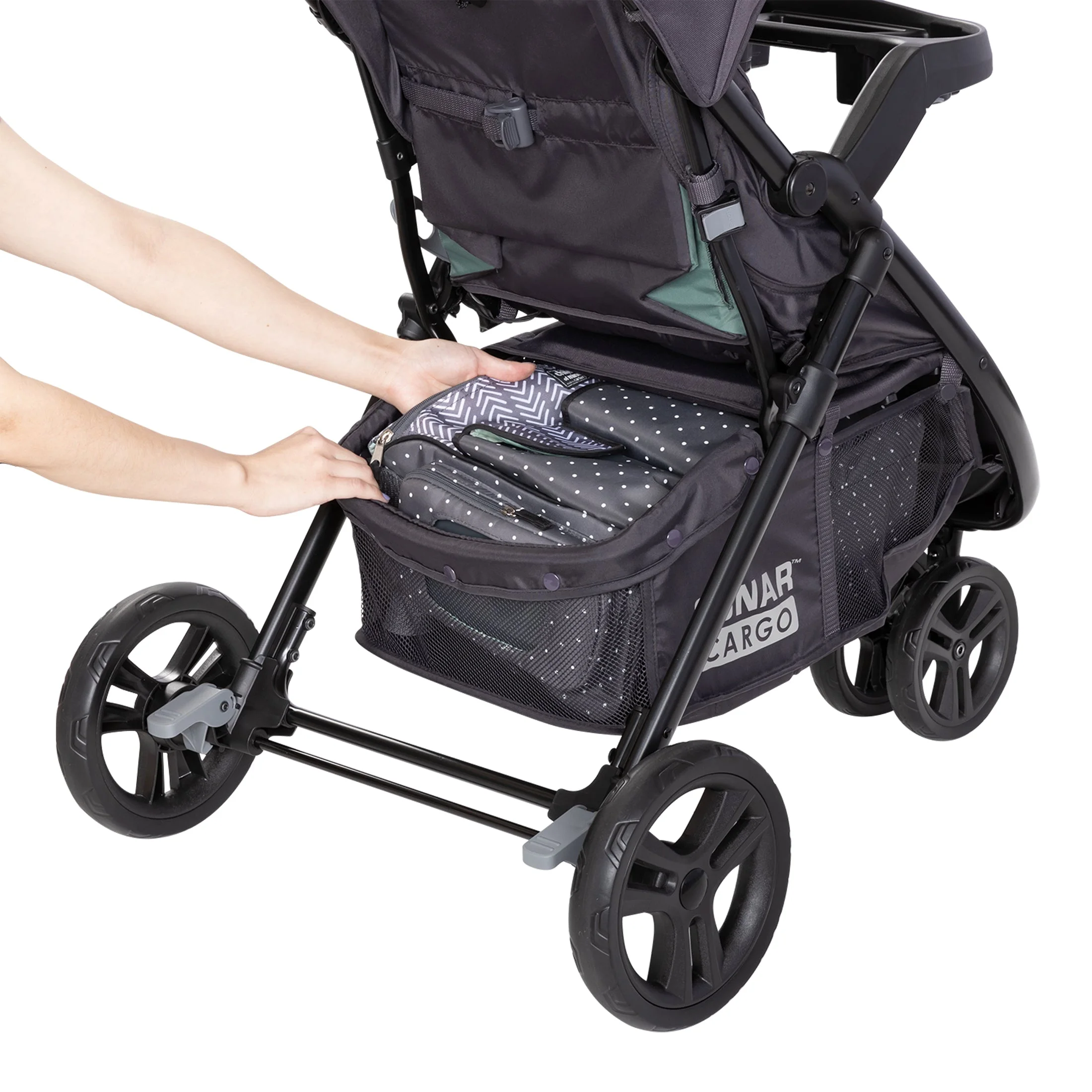 Baby Trend Sonar Cargo 3-Wheel Travel System with EZ-Lift™ 35 PLUS Infant Car Seat - Desert Sage
