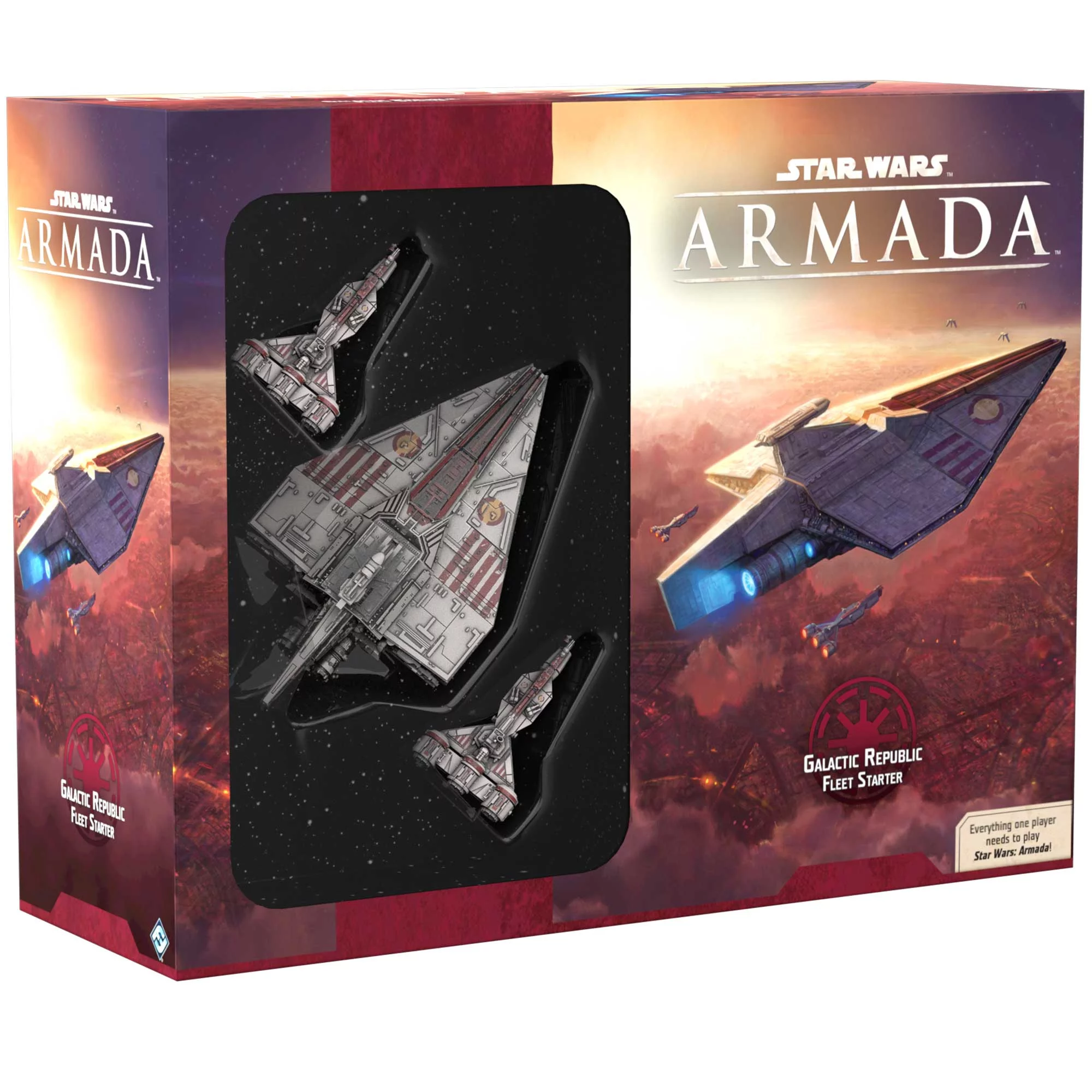 Atomic Mass Games FFG Star Wars Armada: Galactic Republic Fleet Starter, SWM34