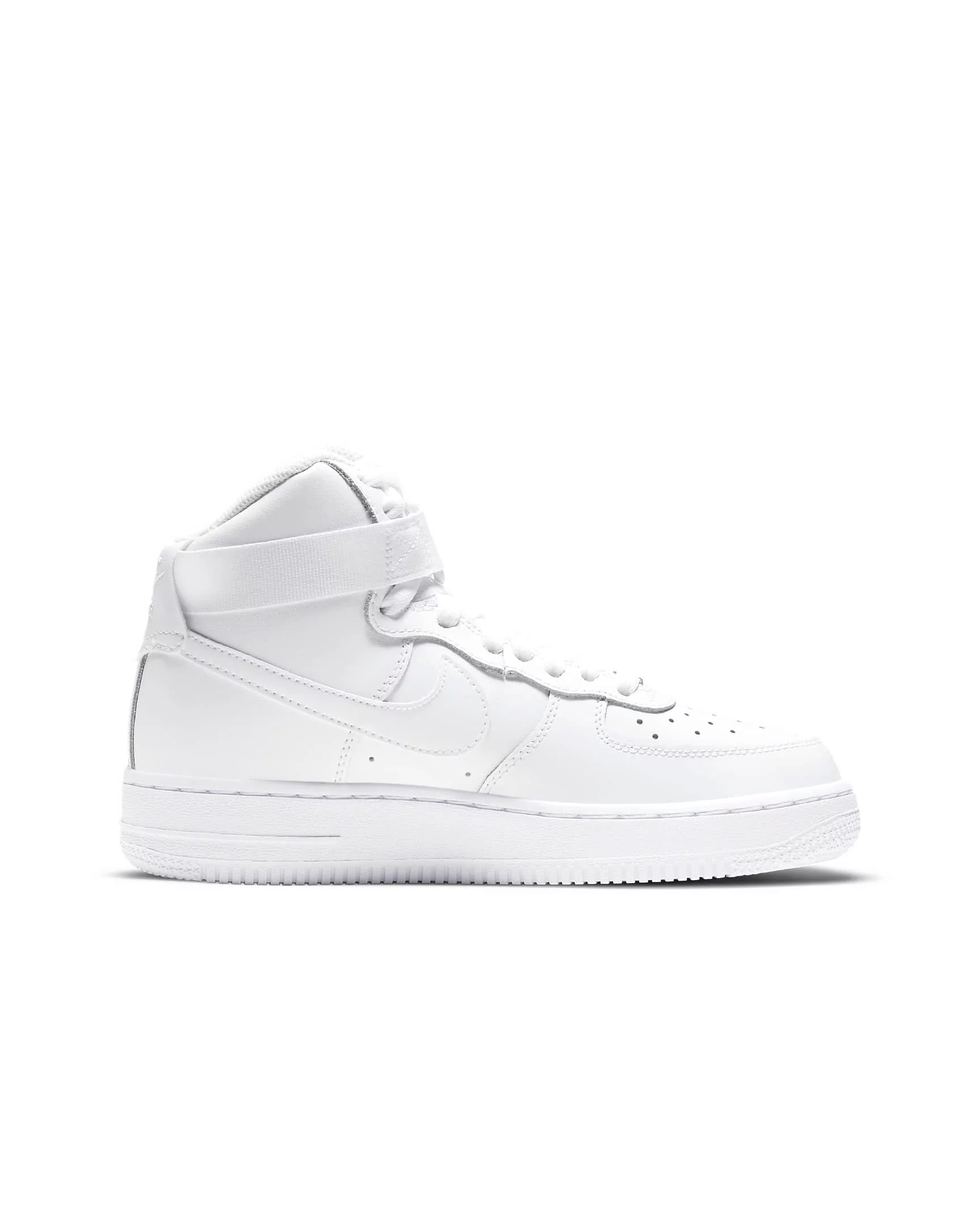 Big Kid's Nike Air Force 1 High LE White/White (DH2943 111) - 7