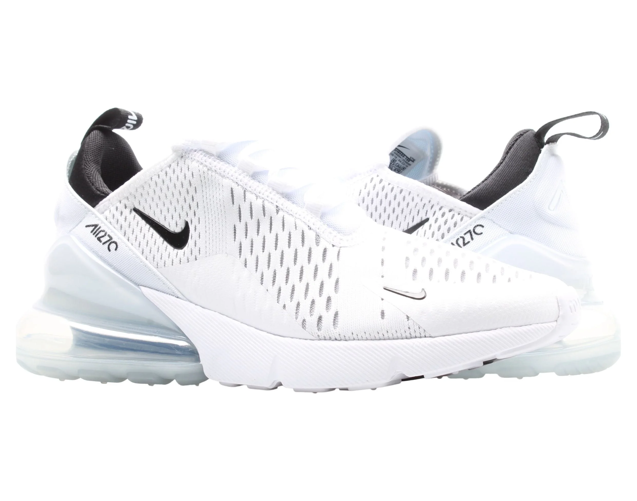 Niке Air Max 270 Men's Running Shoes White/Black-White AH8050-100