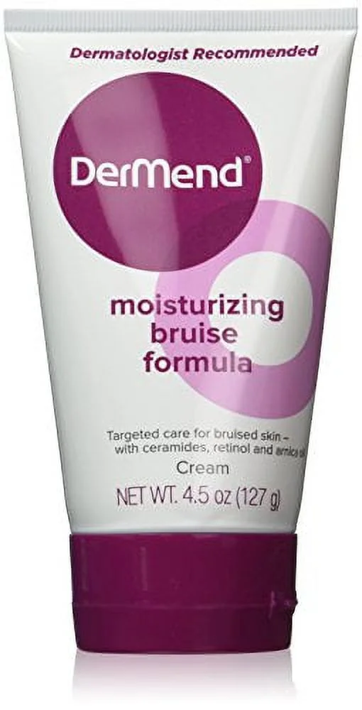 Dermend Moisturizing Bruise Formula Cream 4.5 Oz (Pack of 2)