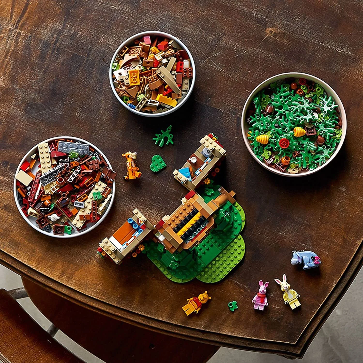 LEGO Ideas Disney Winnie the Pooh 21326 Building Set - with Piglet, Eeyore and Pooh Bear Minifigure