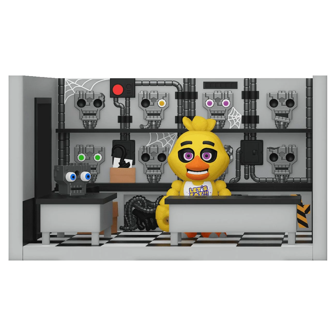 Five Nights at Freddy's Snap: Playset - Storage Room with Chica