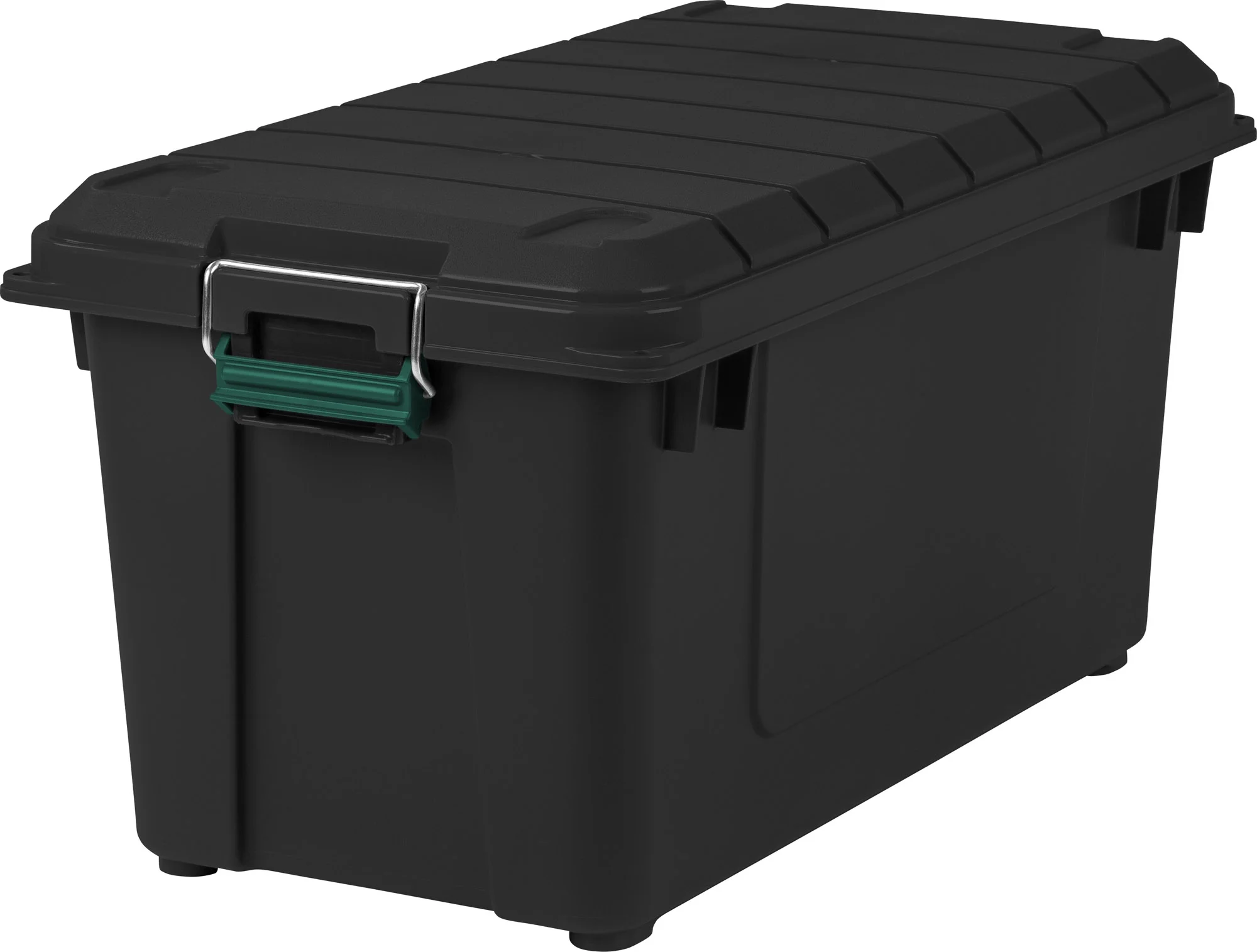 IRIS 82 Quart WeatherPro™ Storage Box, Store-It-All Utility Tote, Black