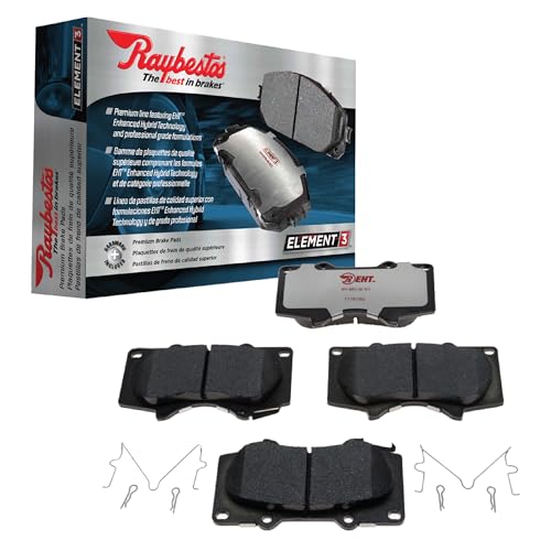 Raybestos Element3 EHT™ Automotive Replacement Rear Brake Pad for Select Nissan (Altima, Rogue, Sentra, Murano, Maxima, Pathfinder) (EHT905H)