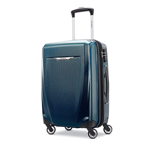 Samsonite Winfield 3 DLX Hardside Luggage with Spinners, Carry-On 20-Inch, Black