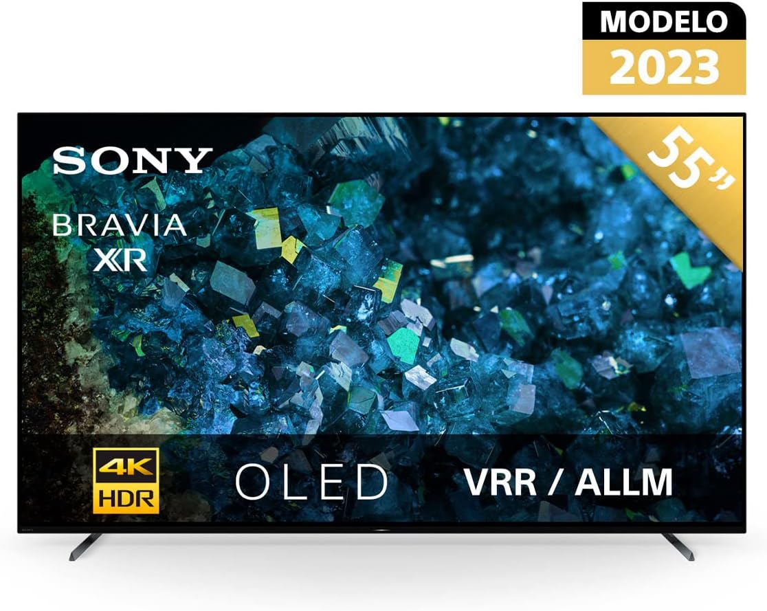 Sony OLED 55 inch BRAVIA XR A80L Series 4K Ultra HD TV: Smart Google TV with Dolby Vision HDR and Exclusive Gaming Features for The Playstation® 5 XR55A80L- 2023 Model (Renewed)