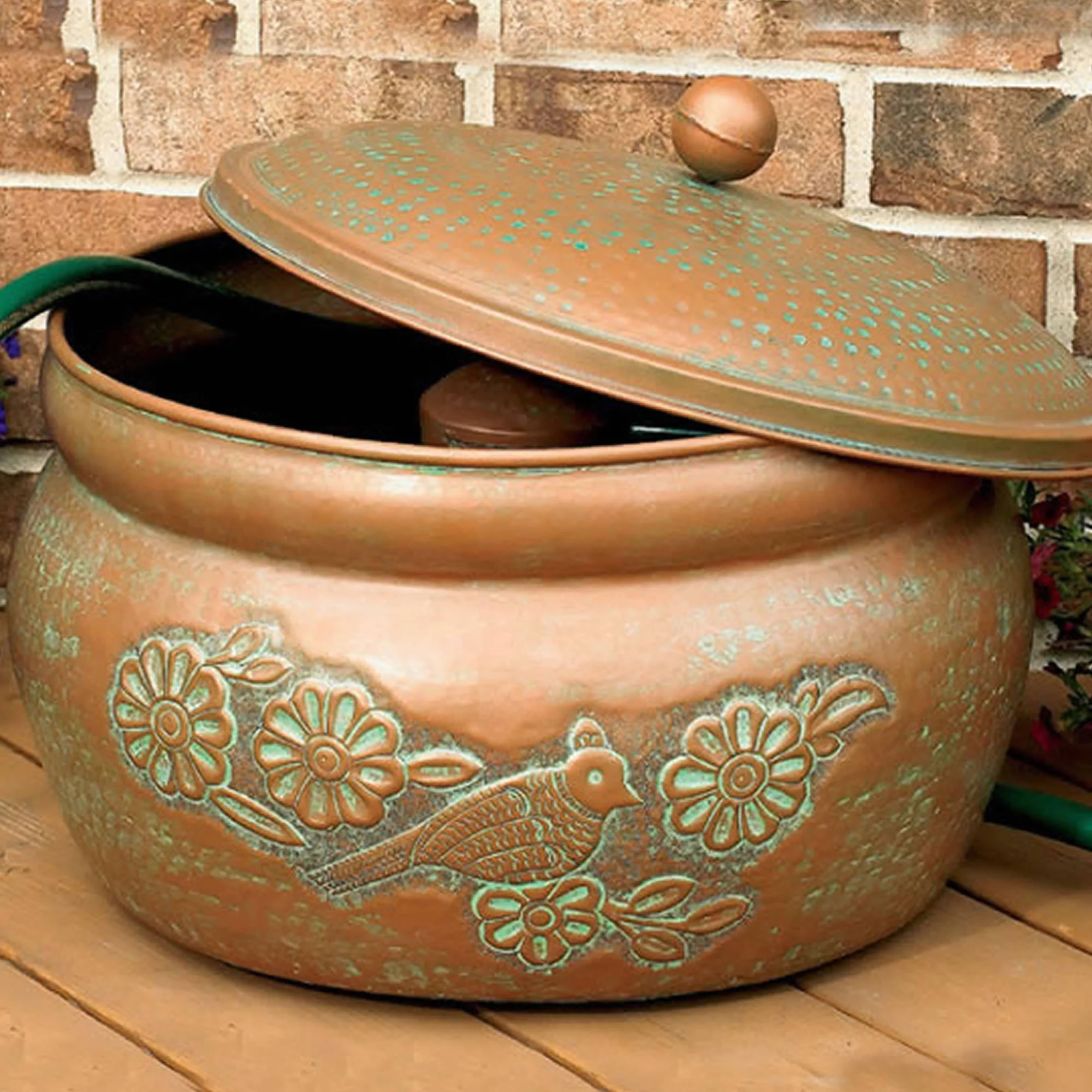 Woodstream Coropration HHEBR Embossed Bird Hose Holder