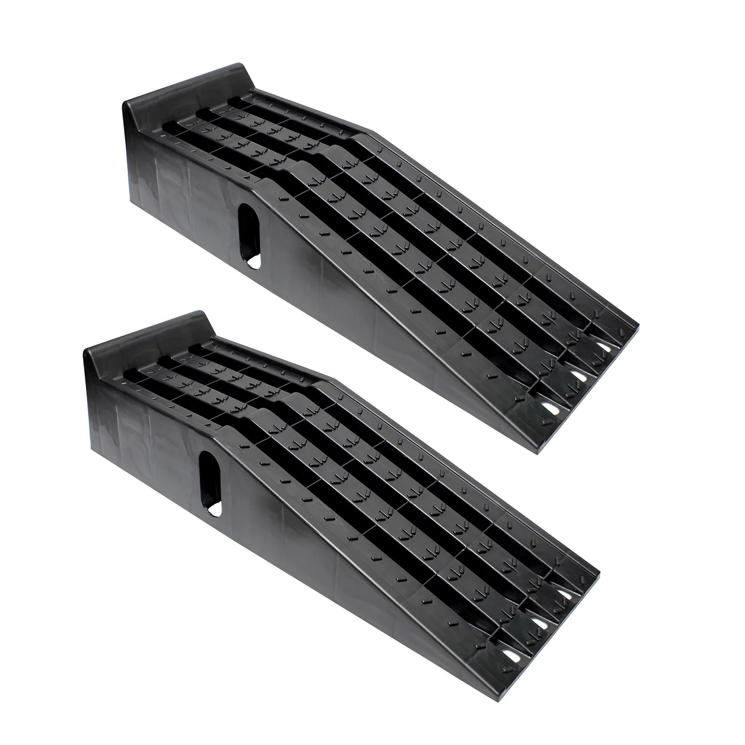 Bob's Industrial Supply Vehicle Service Ramp Set 6.3 Inch Lift 2 Ton Truck Ramps, 2 Pack