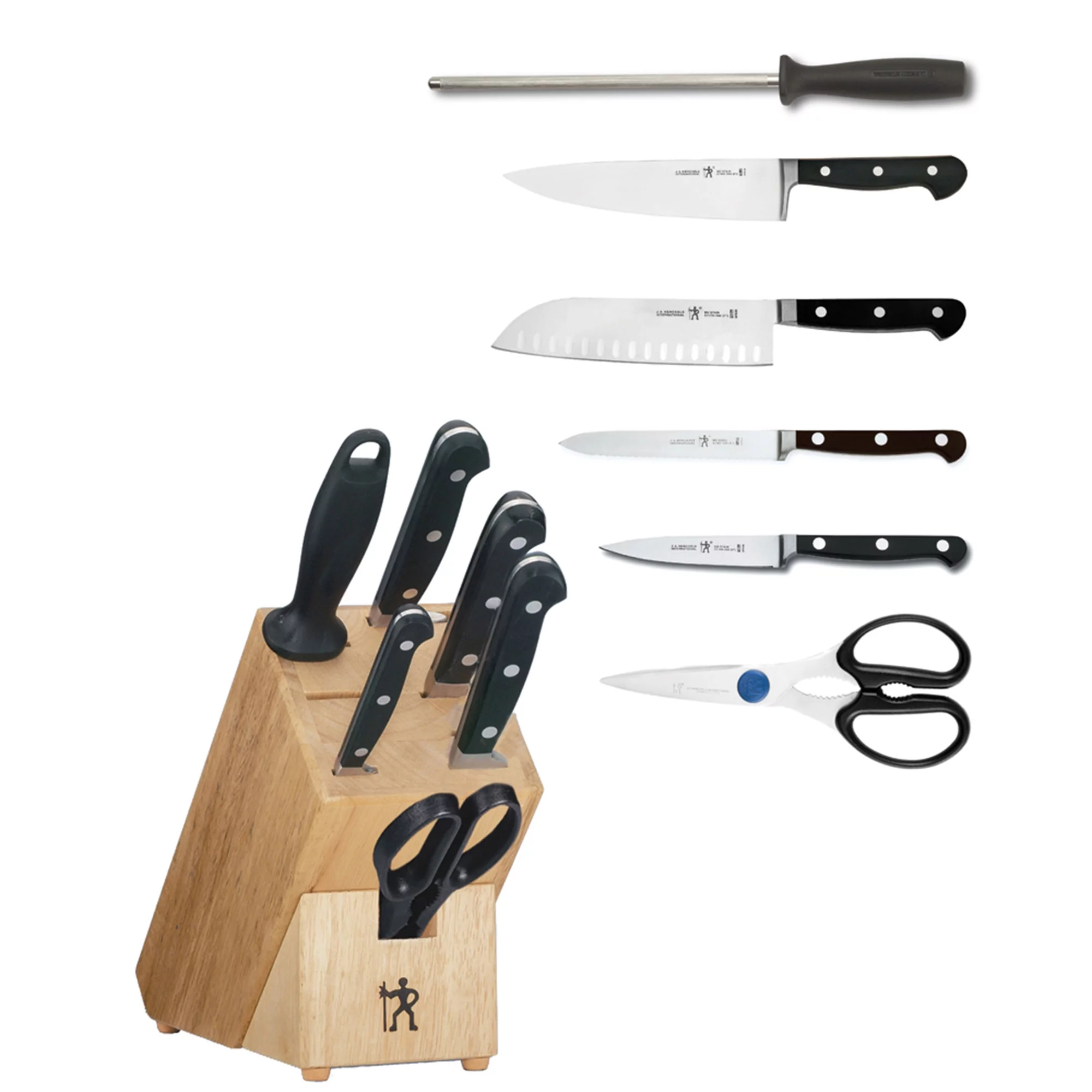 J.A. Henckels International CLASSIC 7-pc Knife Block Set