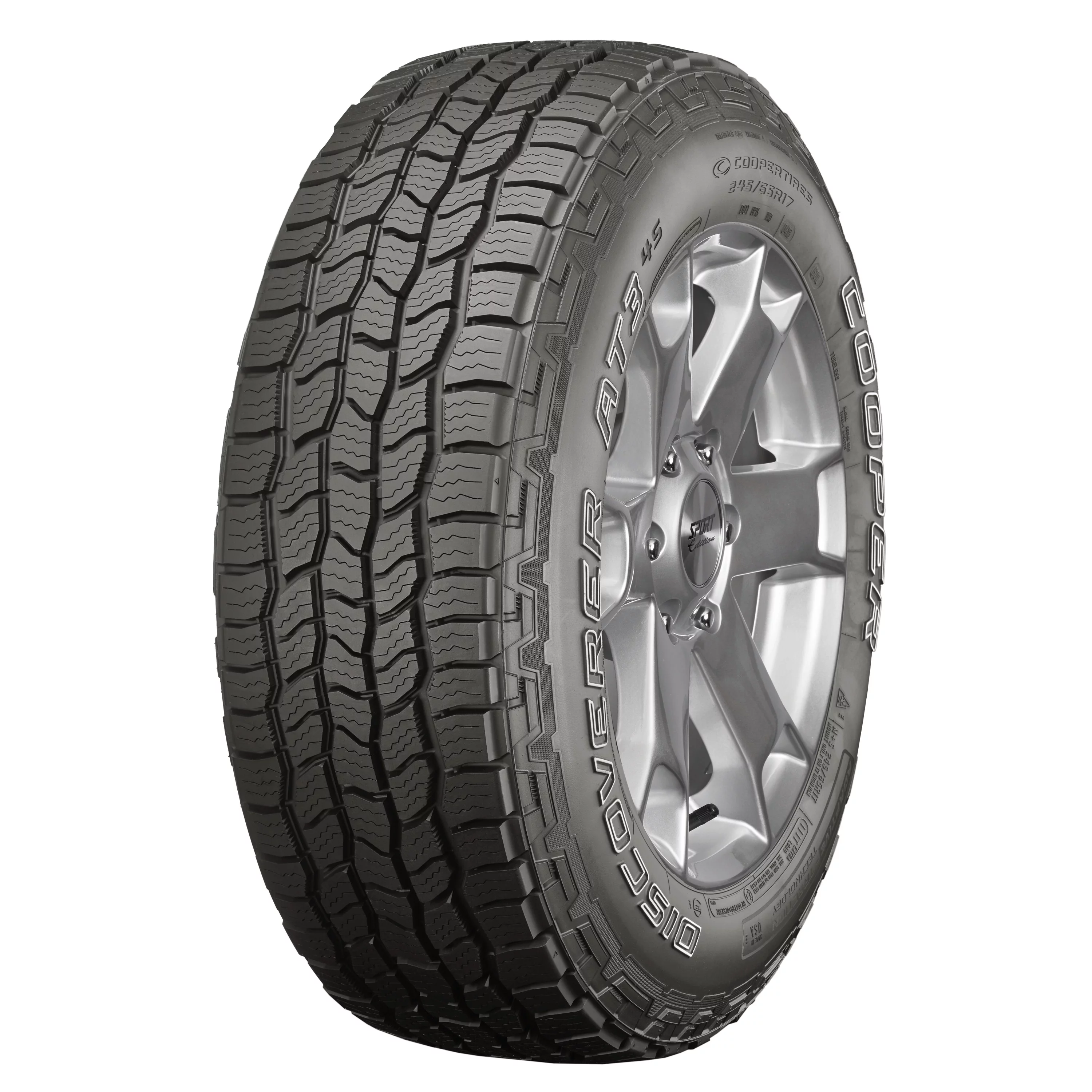 Cooper Discoverer A/T3 4S All Terrain 235/75R15 105T Light Truck Tire