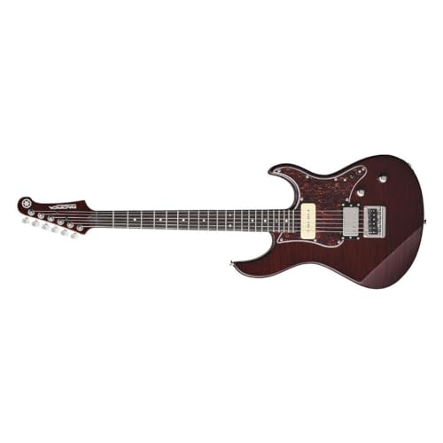 Yamaha 6 String Solid-Body Electric Guitar, Right, Root Beer (PAC612VIIFM RB)